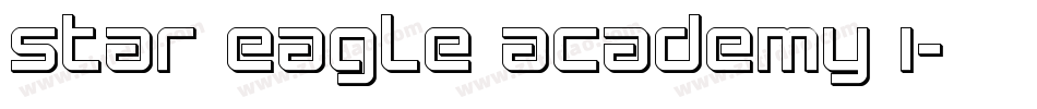 Star Eagle Academy I字体转换